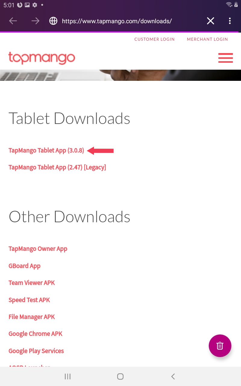 Tablet Downloads